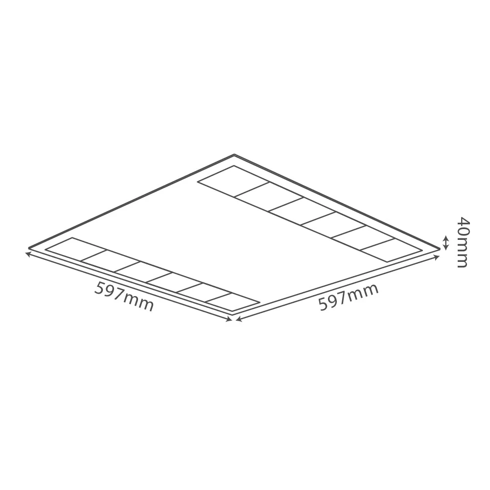 Ultralight Luxury LED Panel Light - OSRAM chips (AW-MBD001) - Image 7