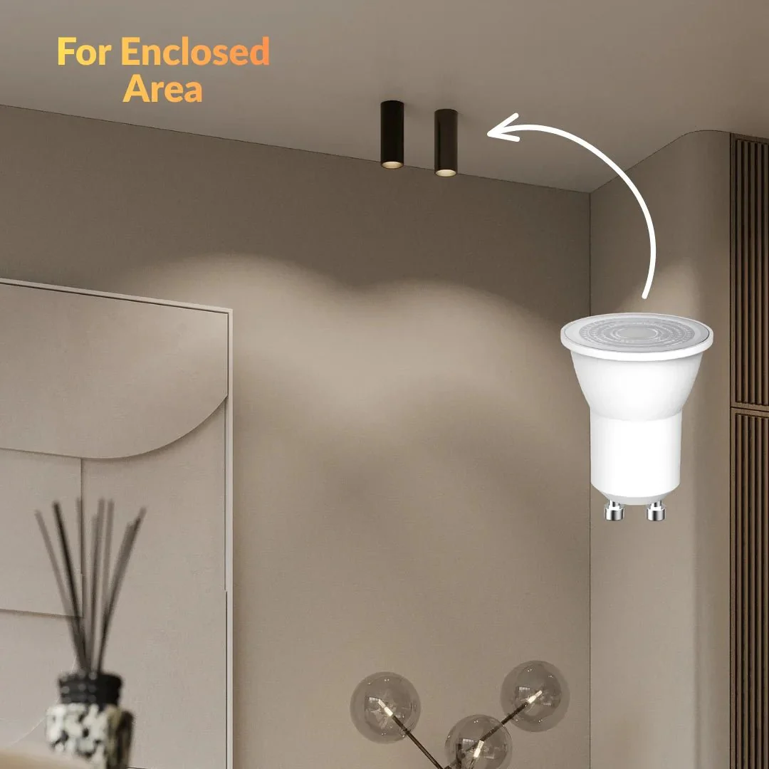 PAR11 LED Bulb Light GU10 Base - for Enclosed Area (FL2.2) - Image 4