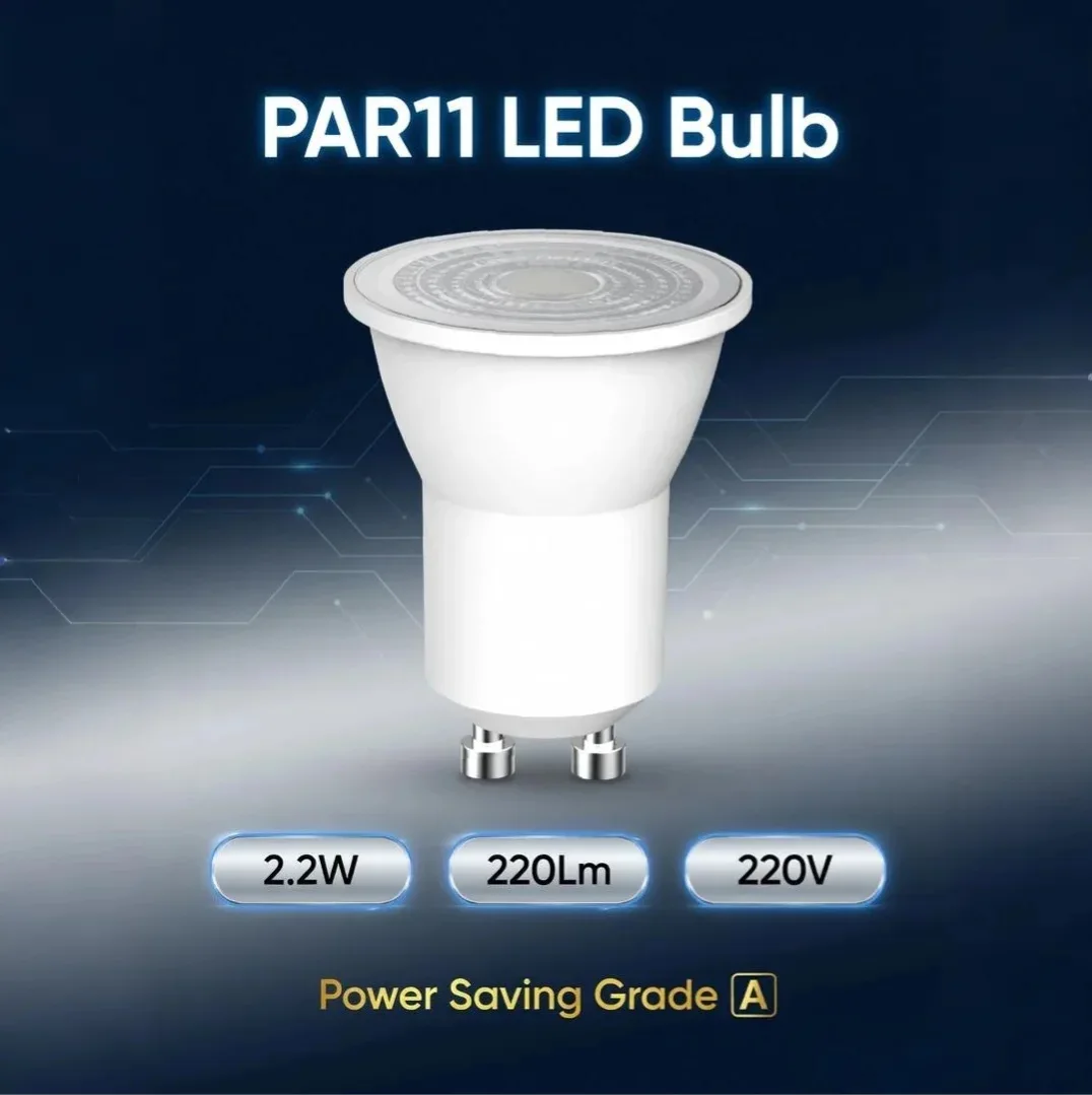PAR11 LED Bulb Light GU10 Base - for Enclosed Area (FL2.2) - Image 5
