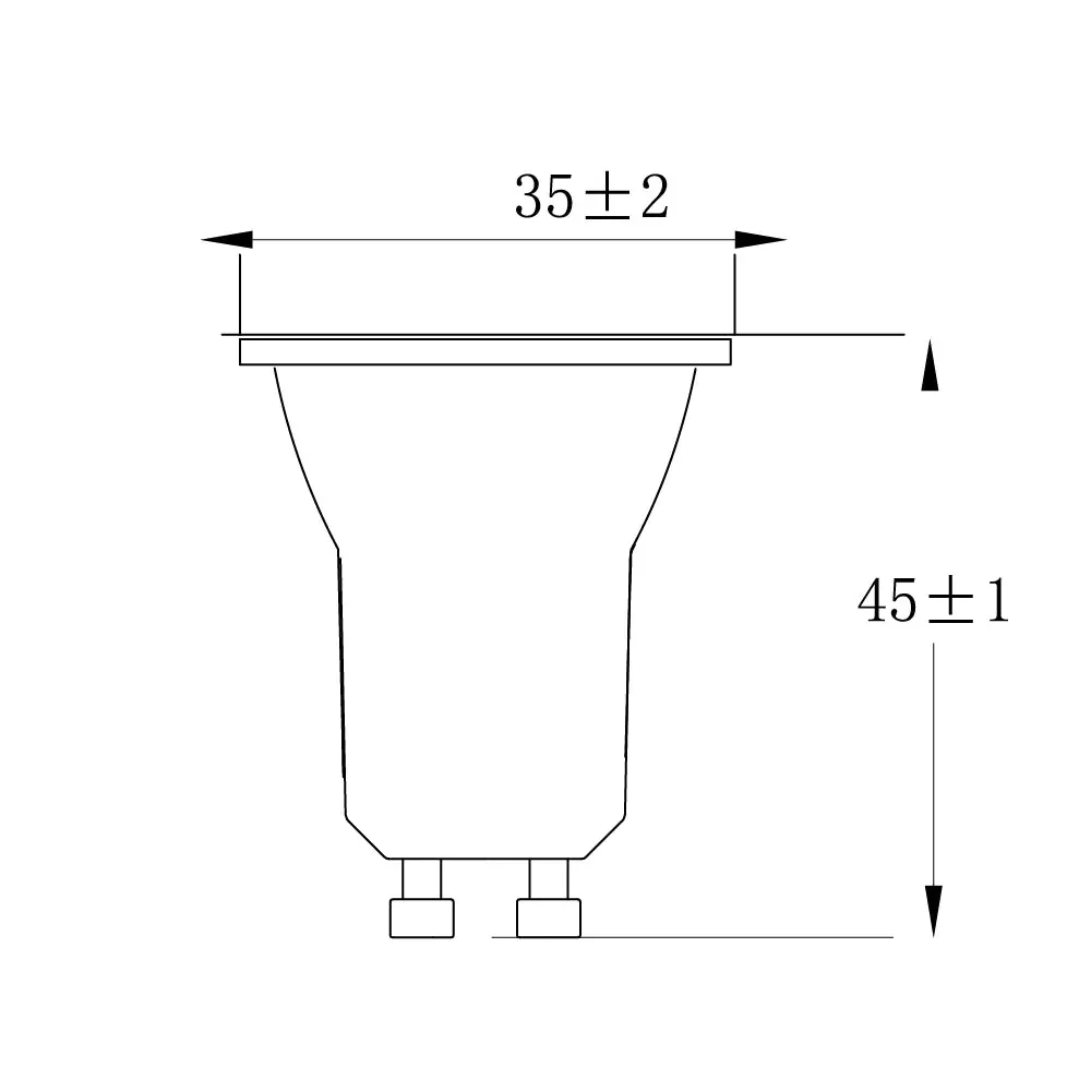 PAR11 LED Bulb Light GU10 Base - for Enclosed Area (FL2.2) - Image 8