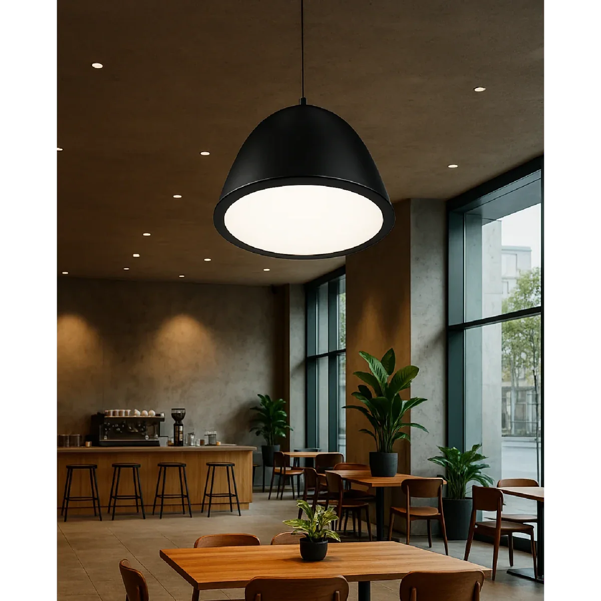 PENDANT FRAME LIGHT (WL-E001) – Decorative Pendant Light With 3 Colors , and 3 Different Sizes - Image 6