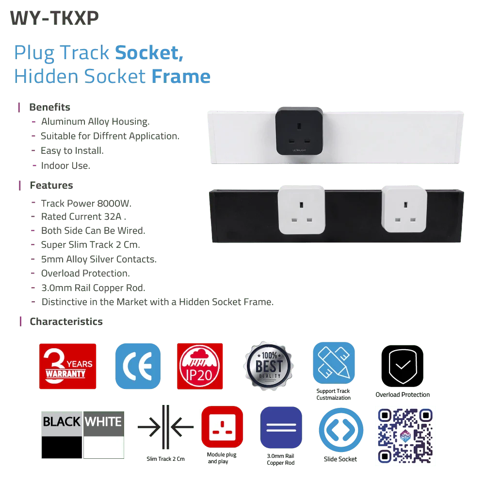 Plug Track Socket – Smart Power Distribution System (WY-TKXP) - Image 6