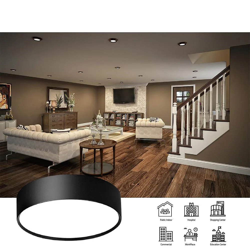 Ultra Light Circular Surface Ceiling Light (QH1229-RD) | LED Round Ceiling Light - Image 5