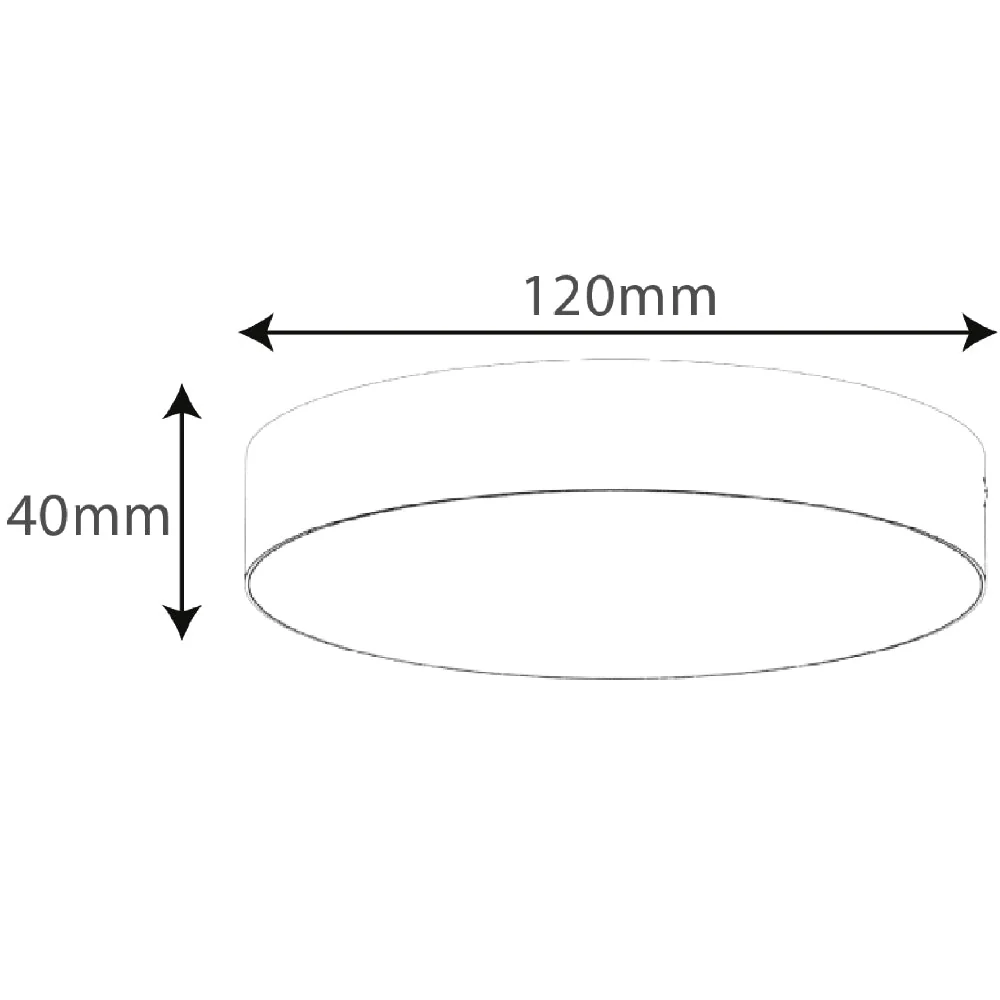 Ultra Light Circular Surface Ceiling Light (QH1229-RD) | LED Round Ceiling Light - Image 8