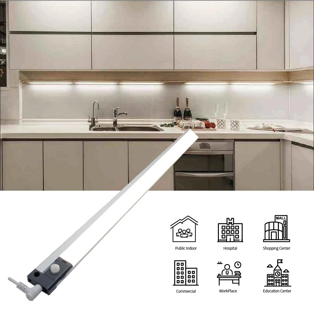 Ultralight Sensor Linear LED Light 6.5W 12VDC (L610S2702S) - Image 4