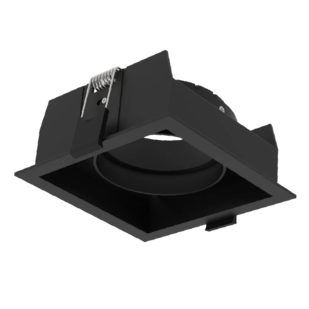 Ultralight Square GU10 Spotlight Frame – Modern Indoor Ceiling Light (BR165) - Image 2