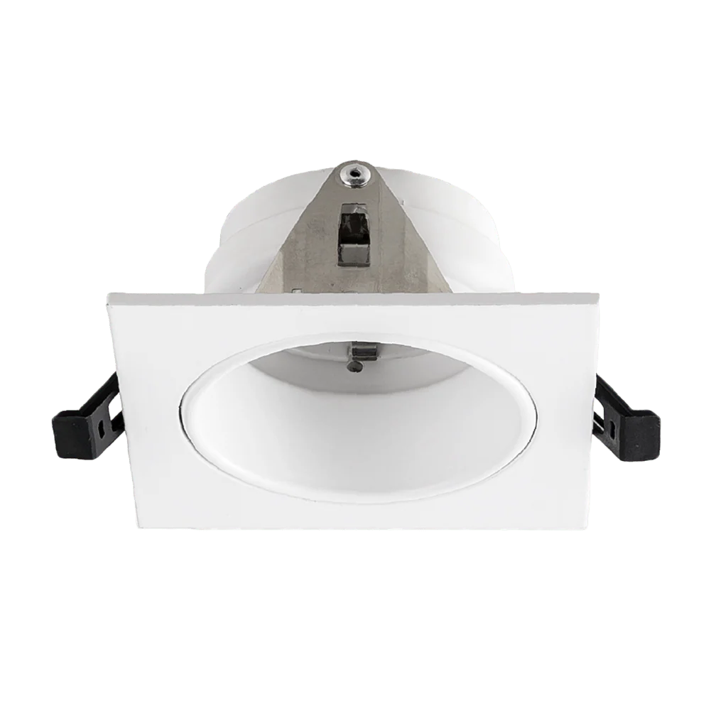GU10 Single Ceiling Frame Light - 7.5cm Anti Glare Spotlight (FPC303S-AD)