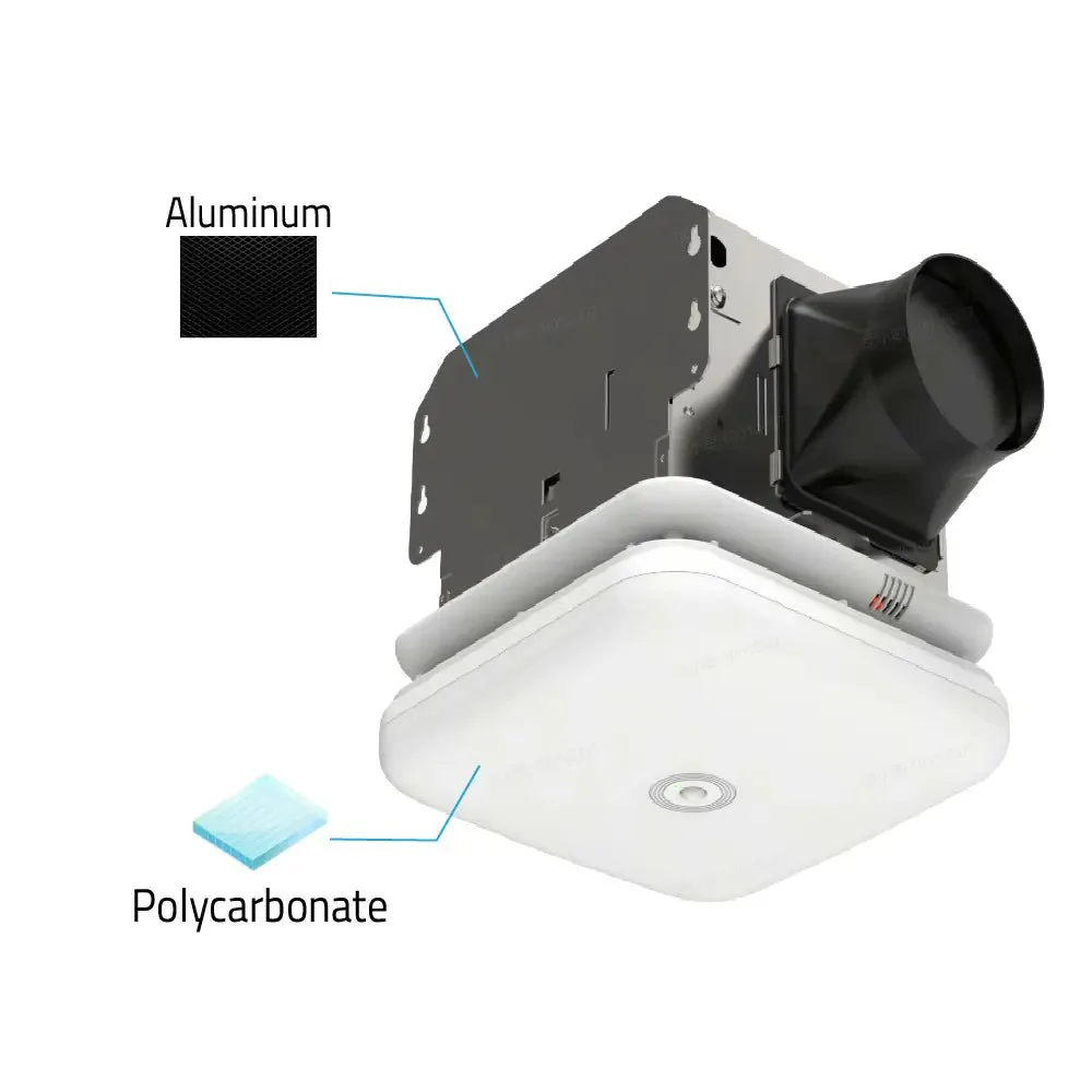 Bathroom Exhaust Fan with Light Motion & Humidity Sensor (UTL-BF2003) - Image 10