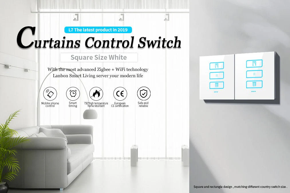 Ultralight Smart Curtain Switch (L7-HC) - Image 9