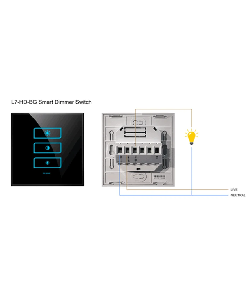 Ultralight Smart Dimmer Switch (L7-HD) - Image 4