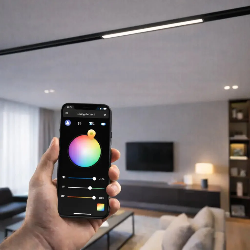 Smart Flood Magnetic Light 2Cm & Mobile App Controlled (MG7101) - Image 7