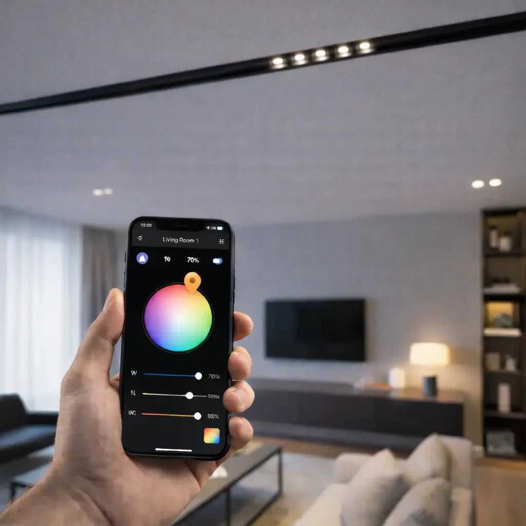 Smart Grille Magnetic Light 2Cm & Mobile App Controlled (MG7102) - Image 7