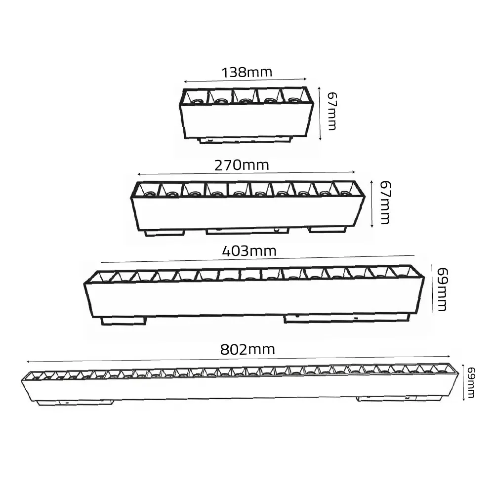 Smart Grille Magnetic Light 3.5Cm & Mobile App Controlled (BT7102) - Image 10