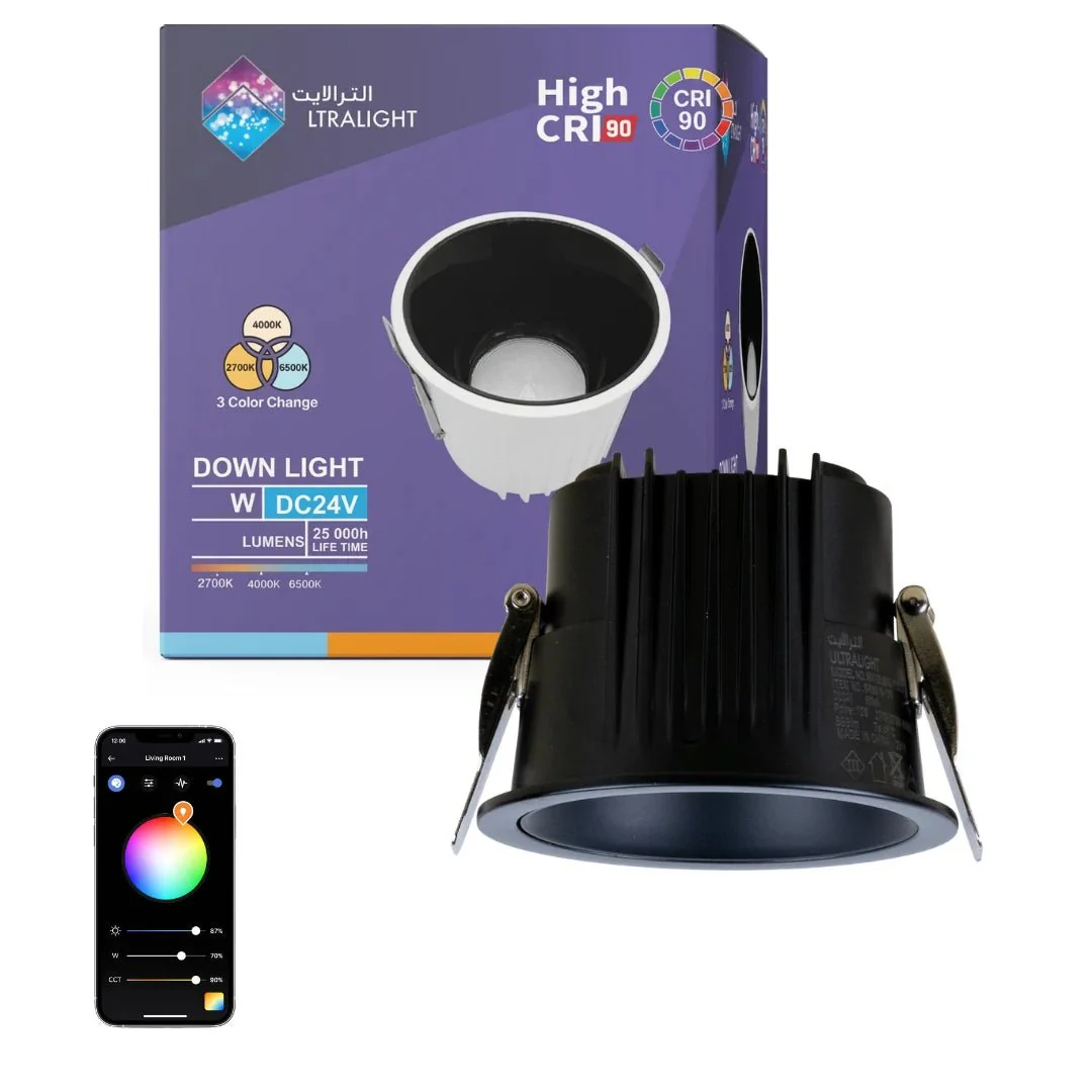 Smart LED Downlight 12W - Mobile App Controlled (BR6819)