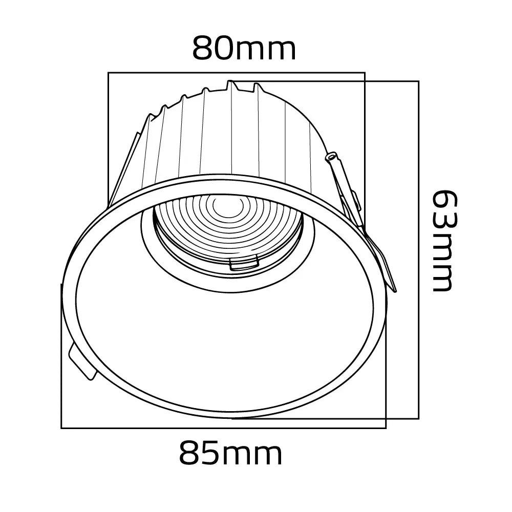 Smart LED Downlight 12W - Mobile App Controlled (BR6819) - Image 11