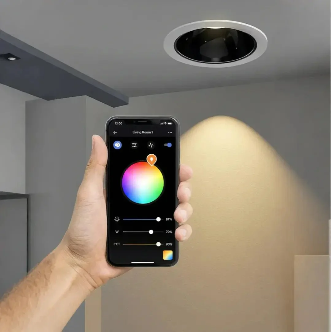 Smart LED Downlight 12W - Mobile App Controlled (BR6819) - Image 4