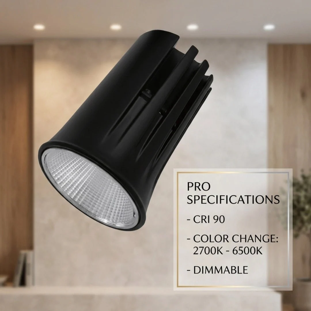 Smart LED Spot Light 5cm 11.5W & Mobile App Controlled (BR3772) - Image 3