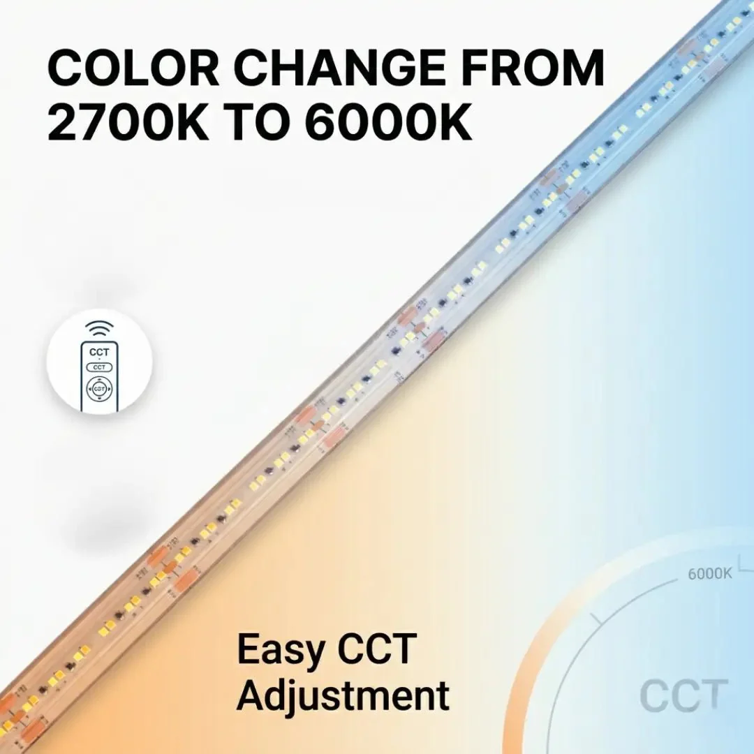 Smart Outdoor Strip Light 20M 10W/M - Mobile App Controlled (2219-240P) - Image 4
