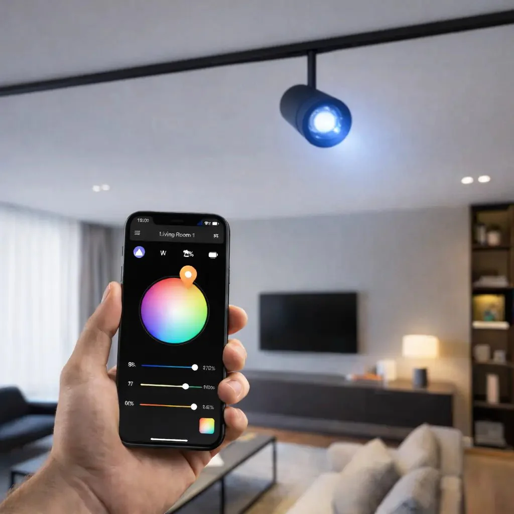 Smart Track Light & Mobile App Controlled (BM901) - Image 6
