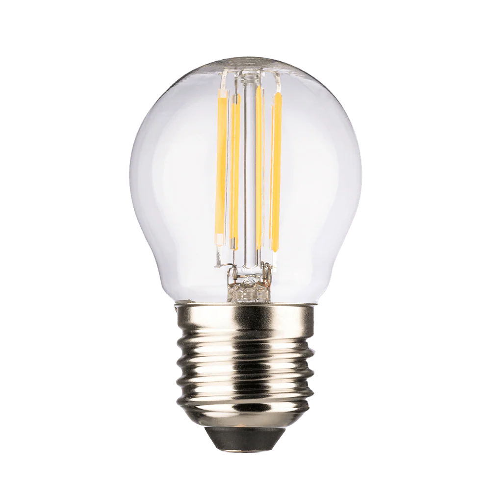 Ultralight Spherical Filament Bulb E27 Base (G45)