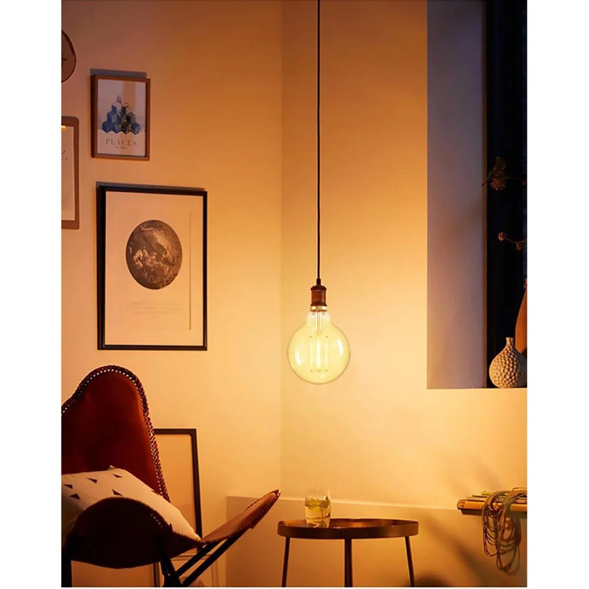 Ultralight Spherical Filament Bulb E27 Base (G95) - Image 2