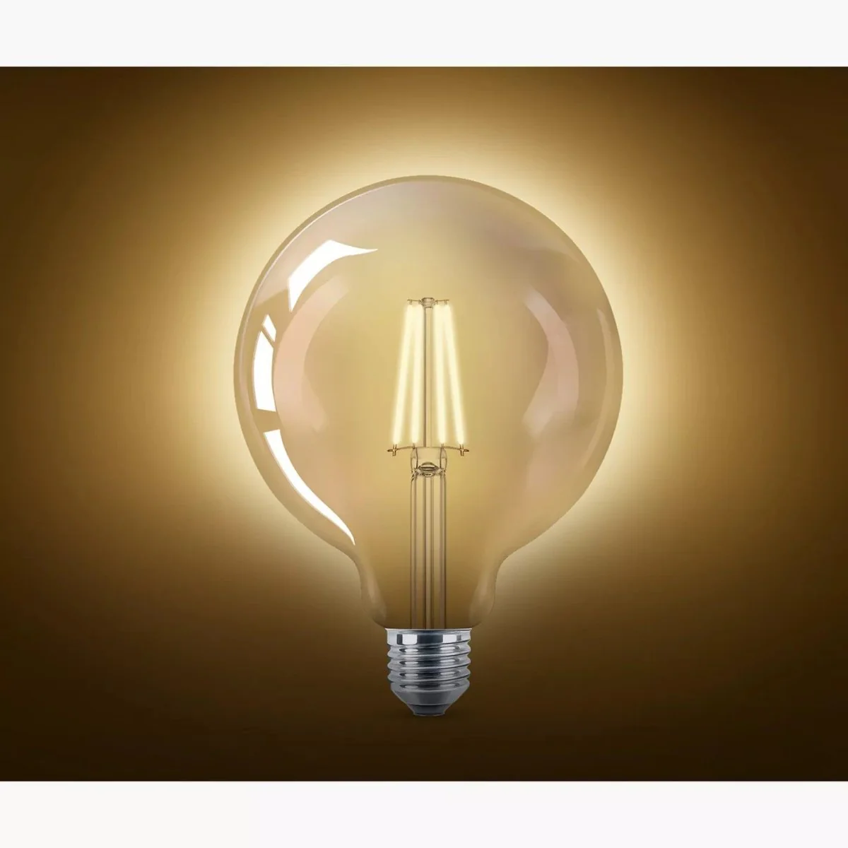 Ultralight Spherical Filament Bulb E27 Base (G95) - Image 3