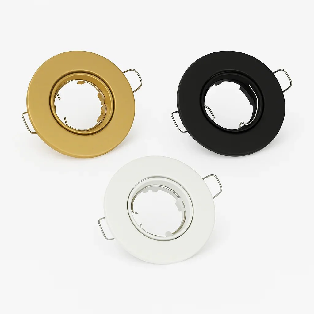 Spotlight Frame GU10 (BZ-012W) - Adjustable GU10 Recessed Spot Light - Image 12