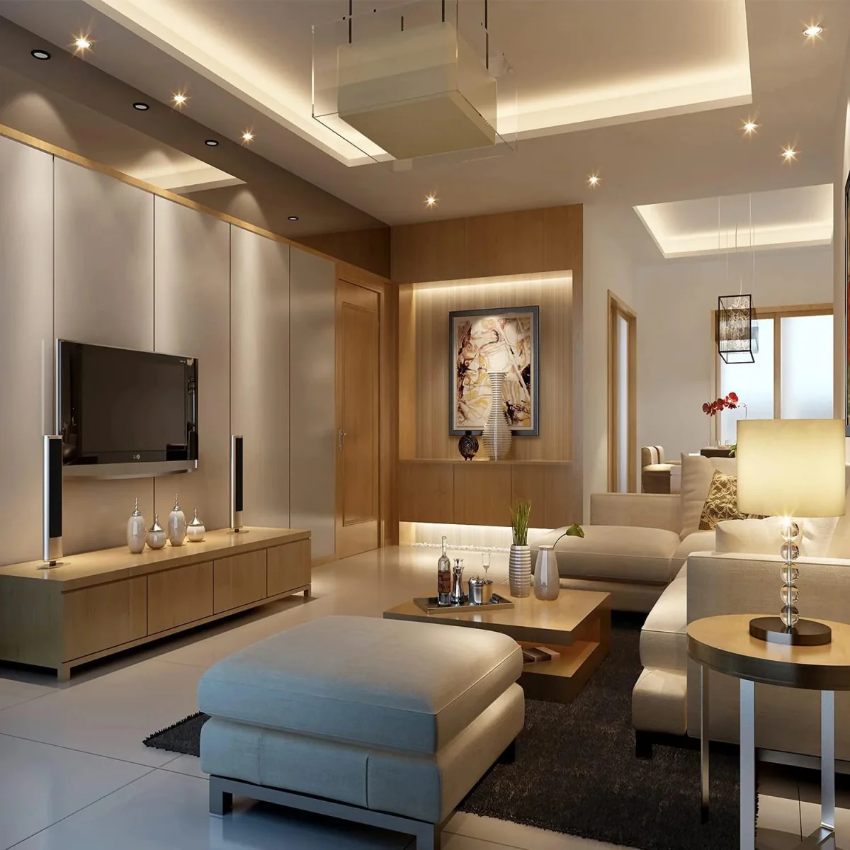 Spotlight Frame GU10 (BZ-012W) - Adjustable GU10 Recessed Spot Light - Image 3