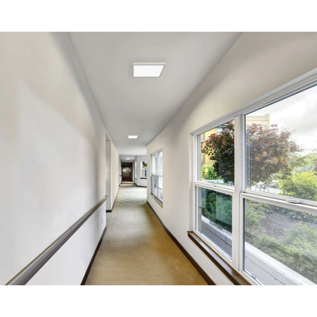 Ultra Light Square Surface Ceiling Light (QH1229-SQ) | LED Indoor Ceiling Fixture - Image 5