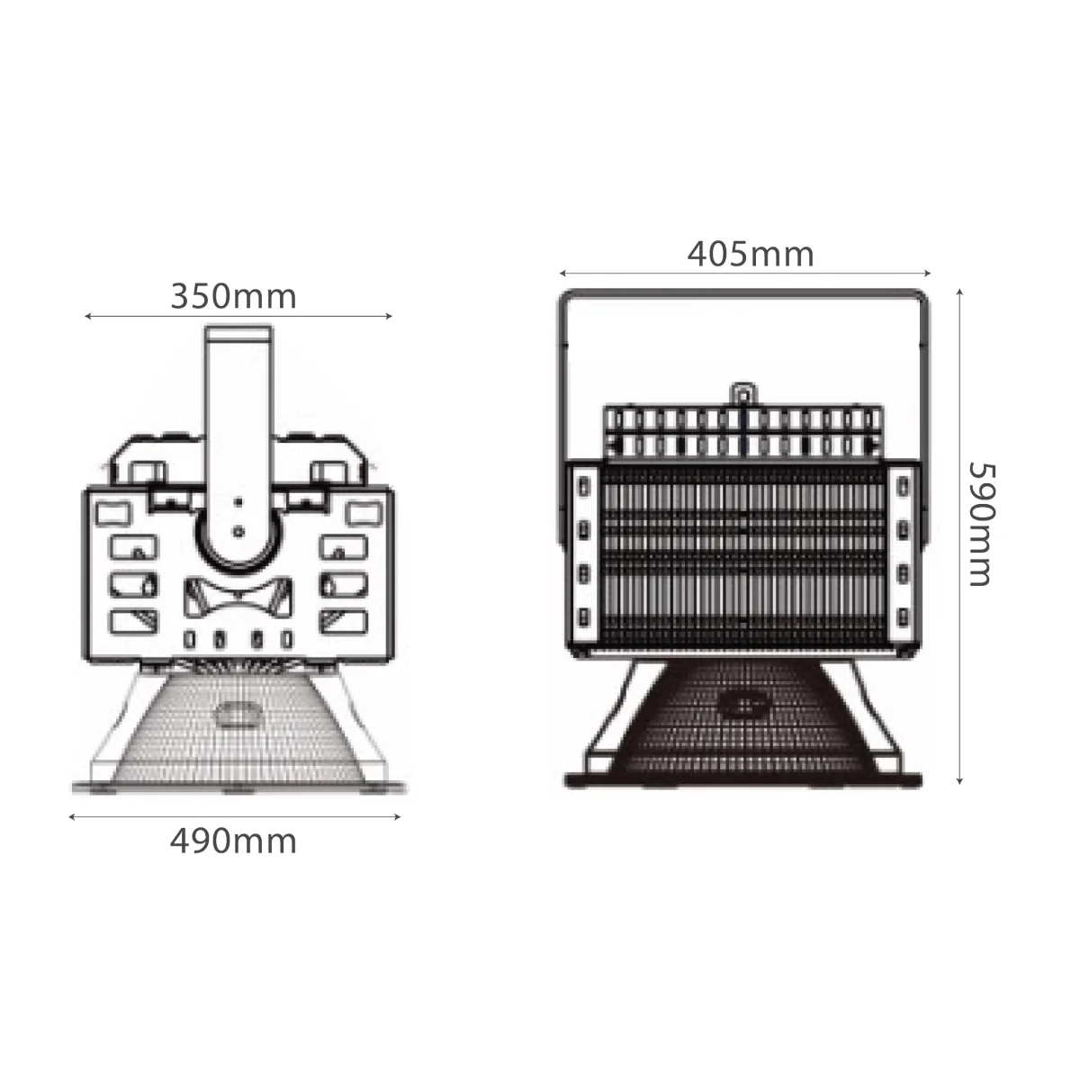 Ultralight Stadium Outdoor LED Floodlight (WL-FL) - Image 4