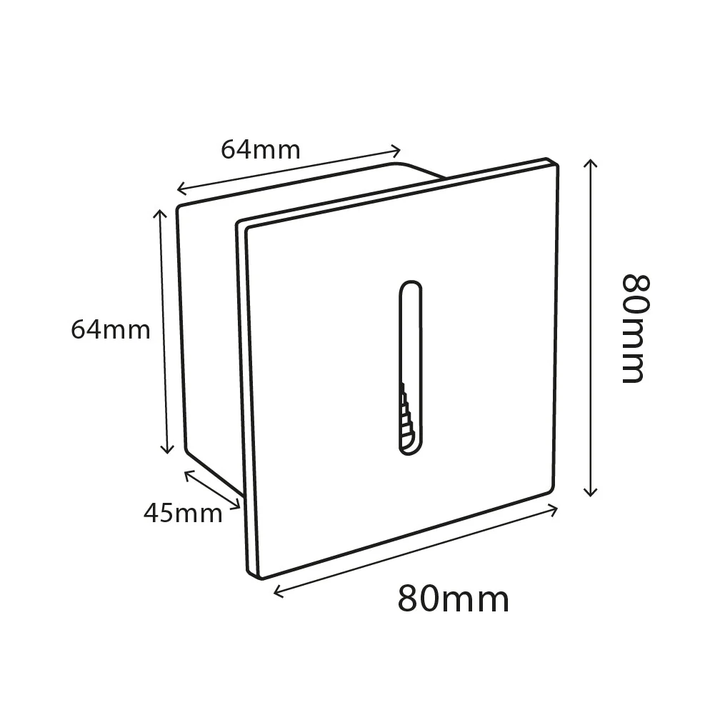 Ultralight Stair Light 3W (FYL0011B) - Featuring a Modern Design - Image 6