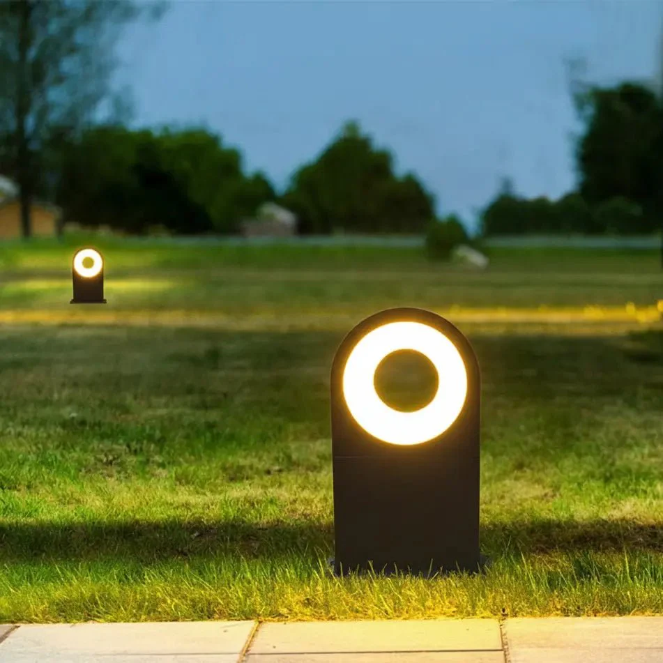 Ultralight Outdoor Bollard Light for Gardens 12W (107Y-A) - Image 4