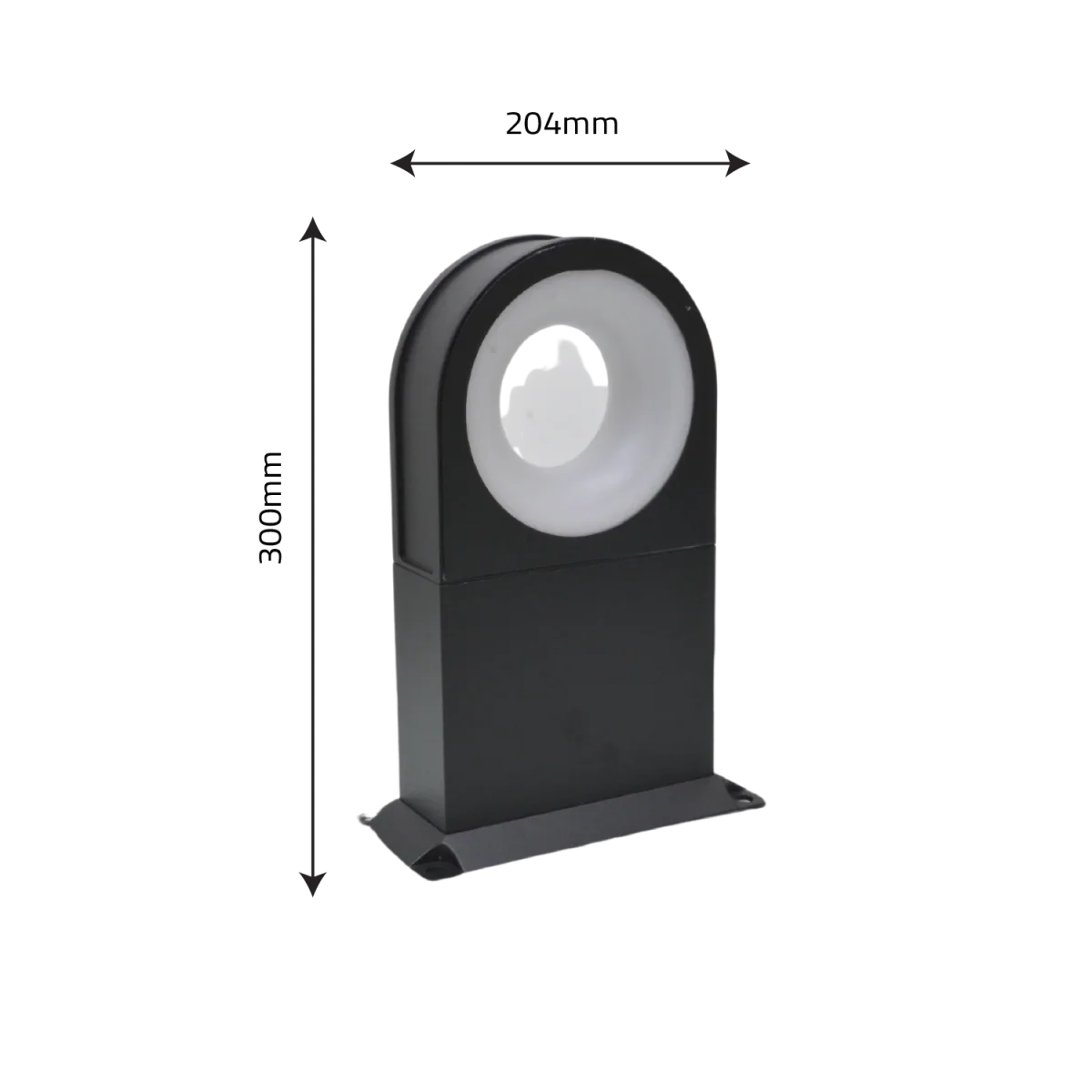 Ultralight Outdoor Bollard Light for Gardens 12W (107Y-A) - Image 9