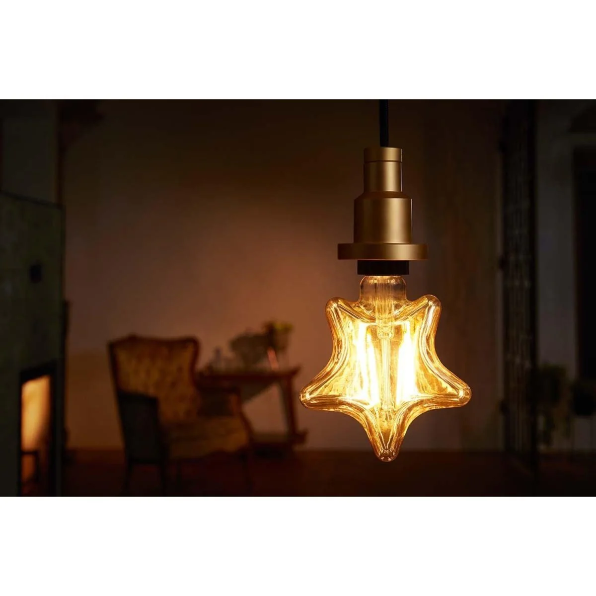 Ultralight Star-Shaped Filament Bulb E27 Base (D-WJX) - Image 2