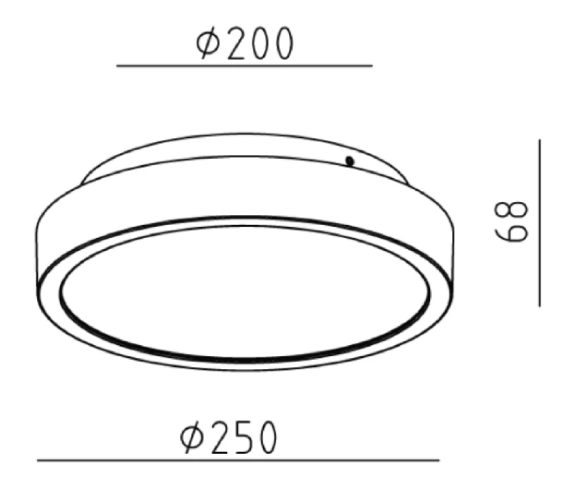 Ultralight Surface-Mounted Outdoor Downlight (5762) - Image 2