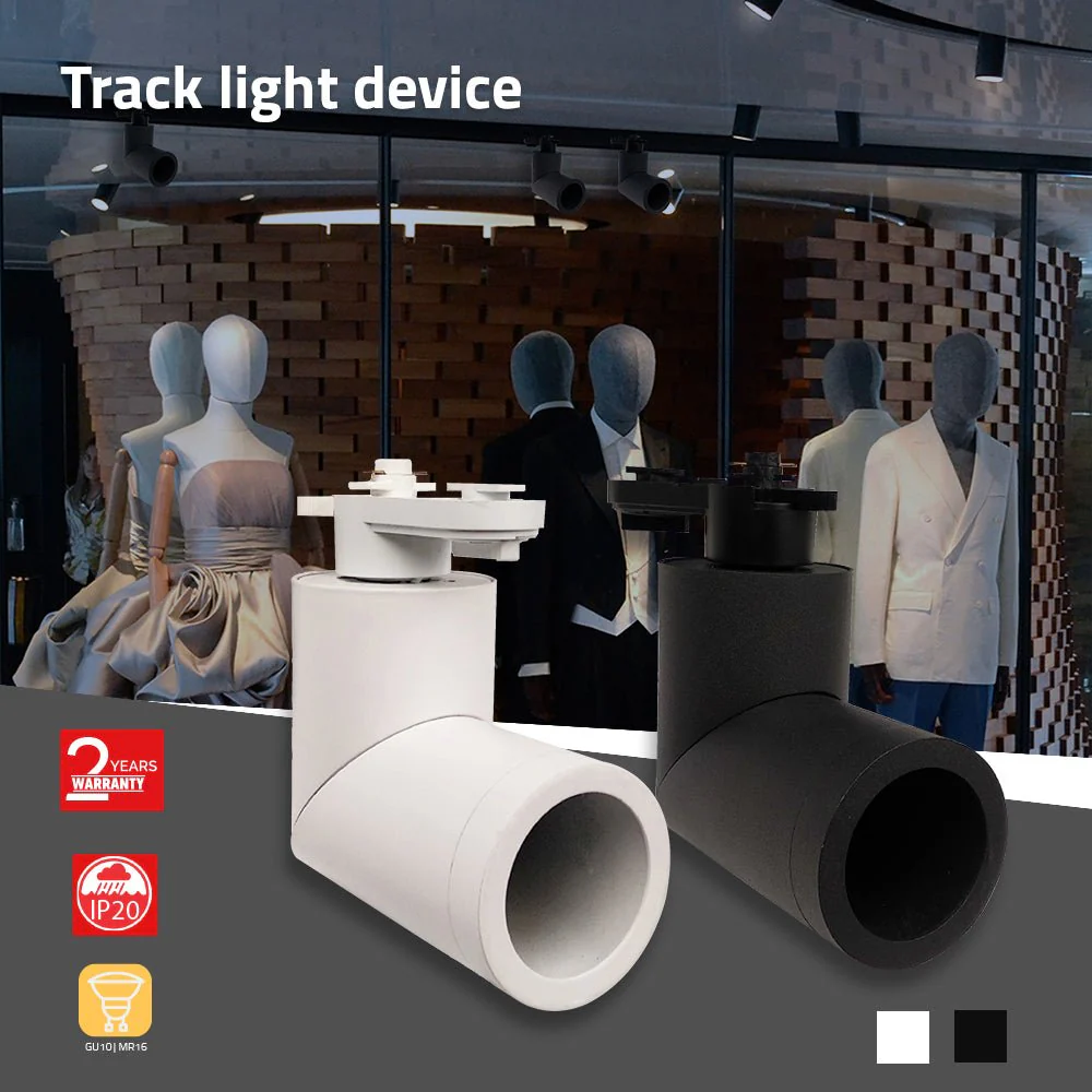 Ultralight Track Light Frame | GU10 Base, 220V, Modern Aluminum Design (FPT6487) - Image 4