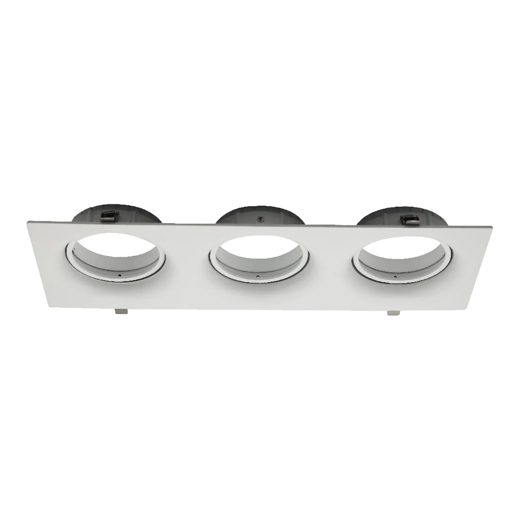 Ultralight Triple Downlight Square (BA124-3)