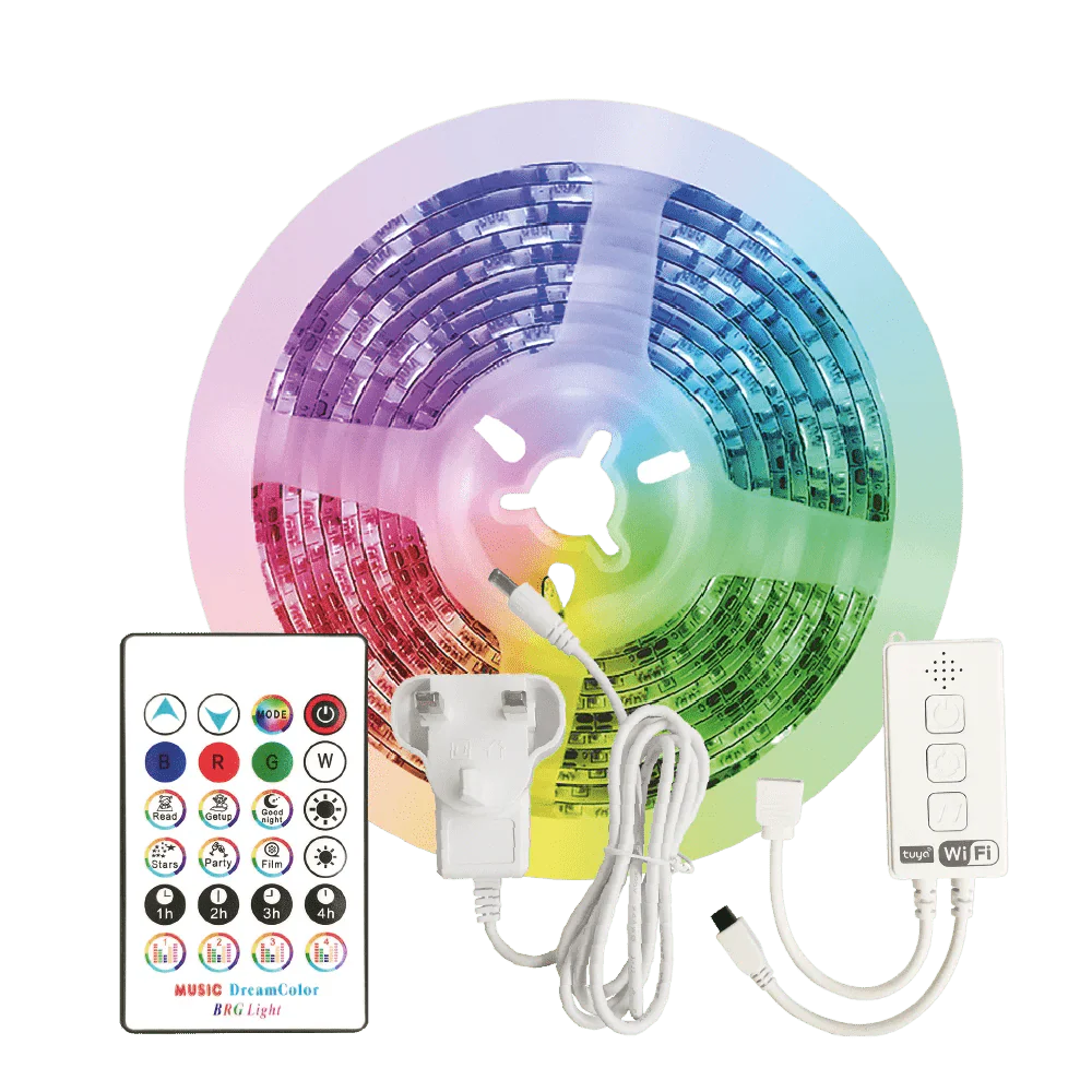 Ultralight Tuya Strip Light 5M - TUYA Smart RGB Lighting (WL-SL5050 TUYA)