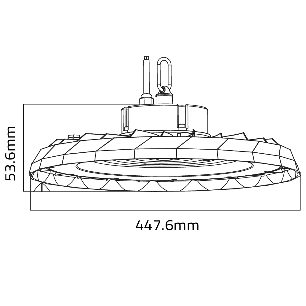 UFO LED High Bay - 3 Stage Power Changing (HBO003) - Image 8