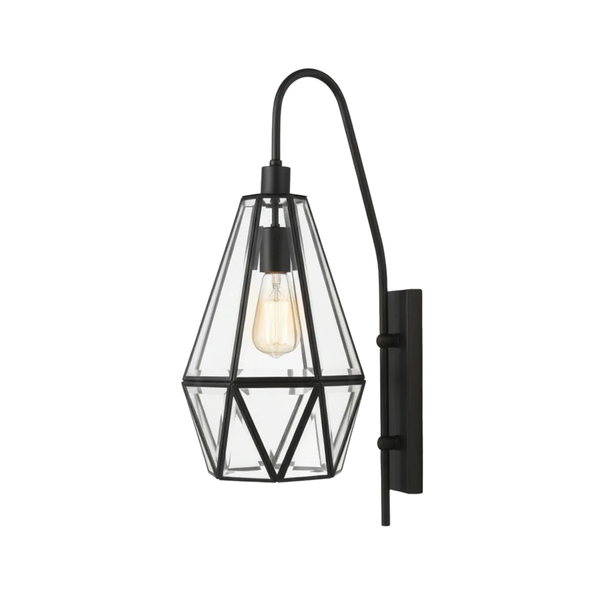 Ultralight Geometric Copper Lantern IP44 E27 (L0853) - Image 4