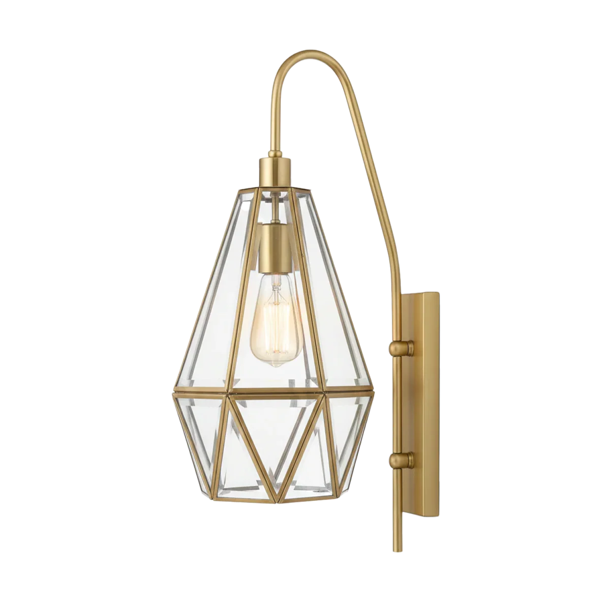 Ultralight Geometric Copper Lantern IP44 E27 (L0853) - Image 5