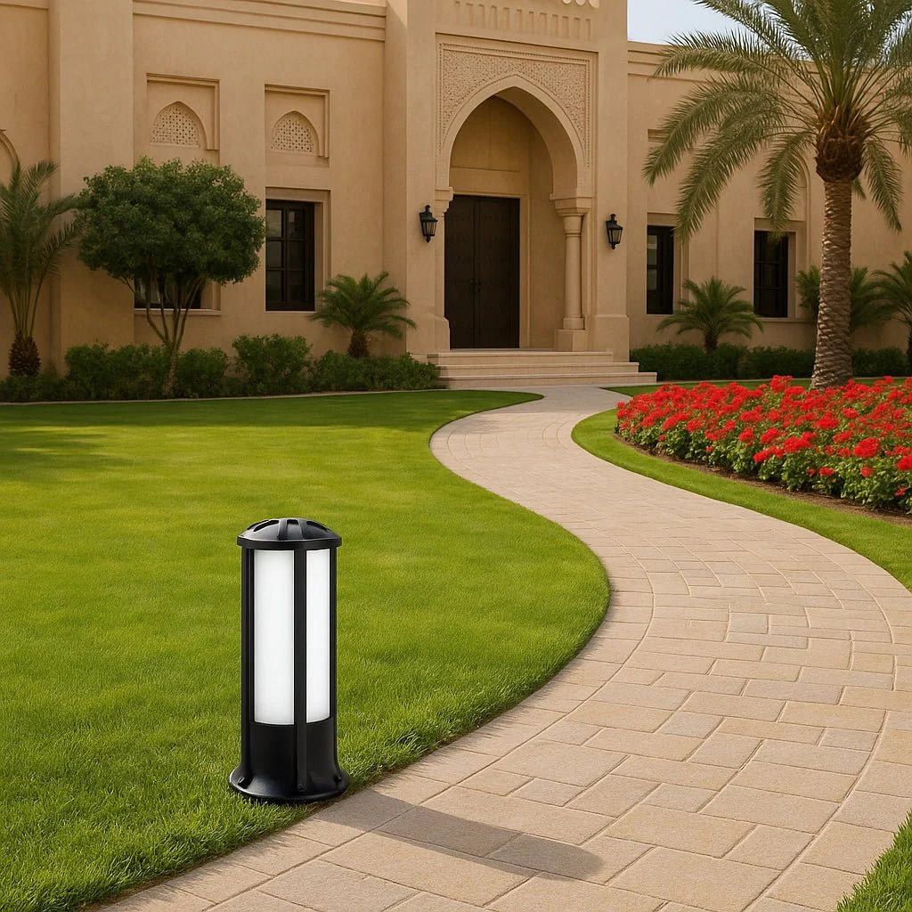 Ultra Light 30W LED Post Light IP65 – 360° Outdoor Decorative Lighting (FYL0019) - Image 4