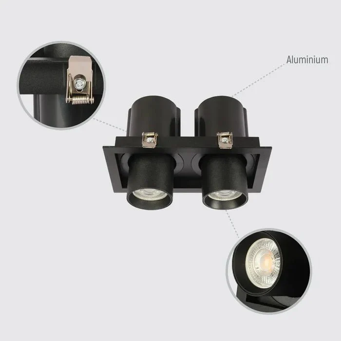 Ultra Light 360° LED Downlight for Modern Indoor Lighting (WL-DL6295SQ) - Image 5