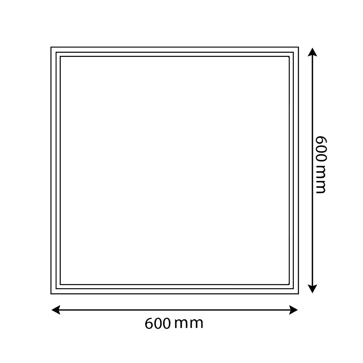Ultra Light 60×60 Panel Light (RDMB48W) – 48W & Dual Color (3000K+6500K) - Image 7