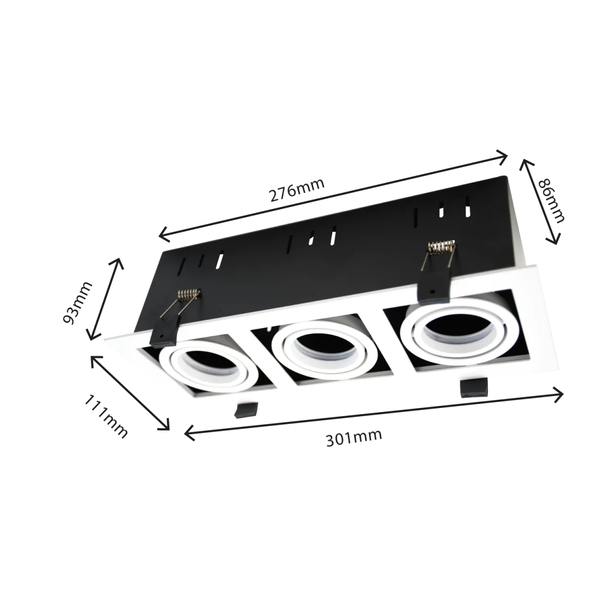 Ultra Light Adjustable Spot Light Frame - GU10 (BR6720) - Image 14