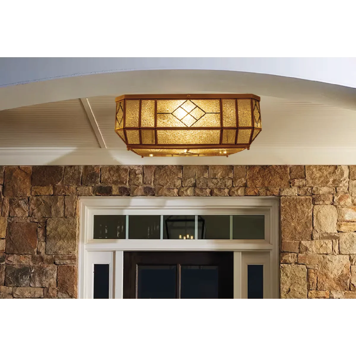Ultra Light Copper Surface Mounted Light – Luxury Arabic Design Fixture (X018) - Image 4