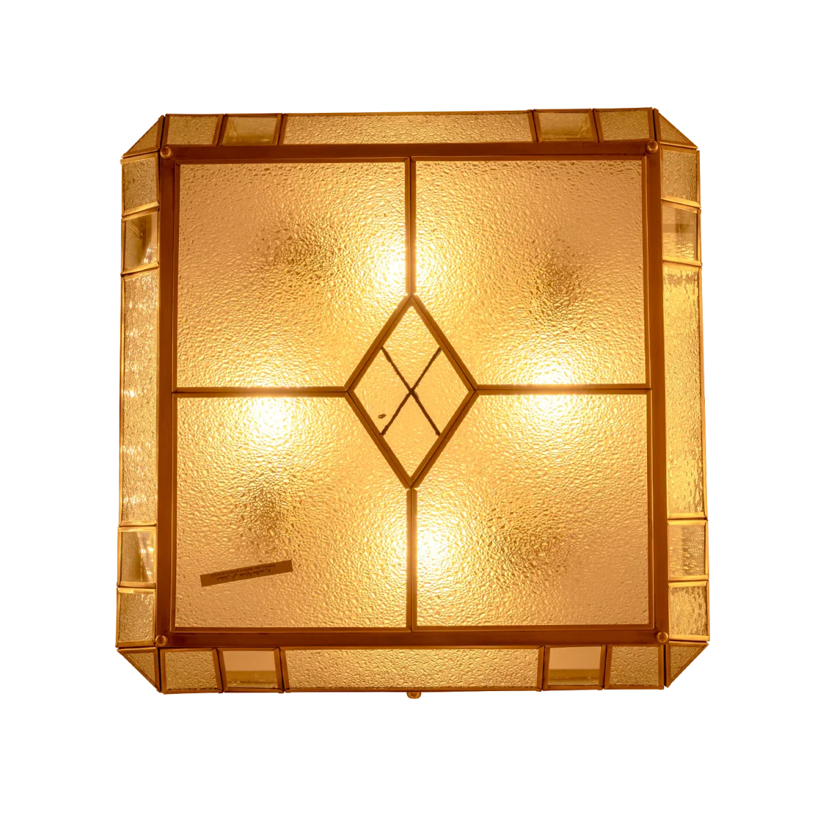 Ultra Light Copper Surface Mounted Light – Luxury Arabic Design Fixture (X018) - Image 7