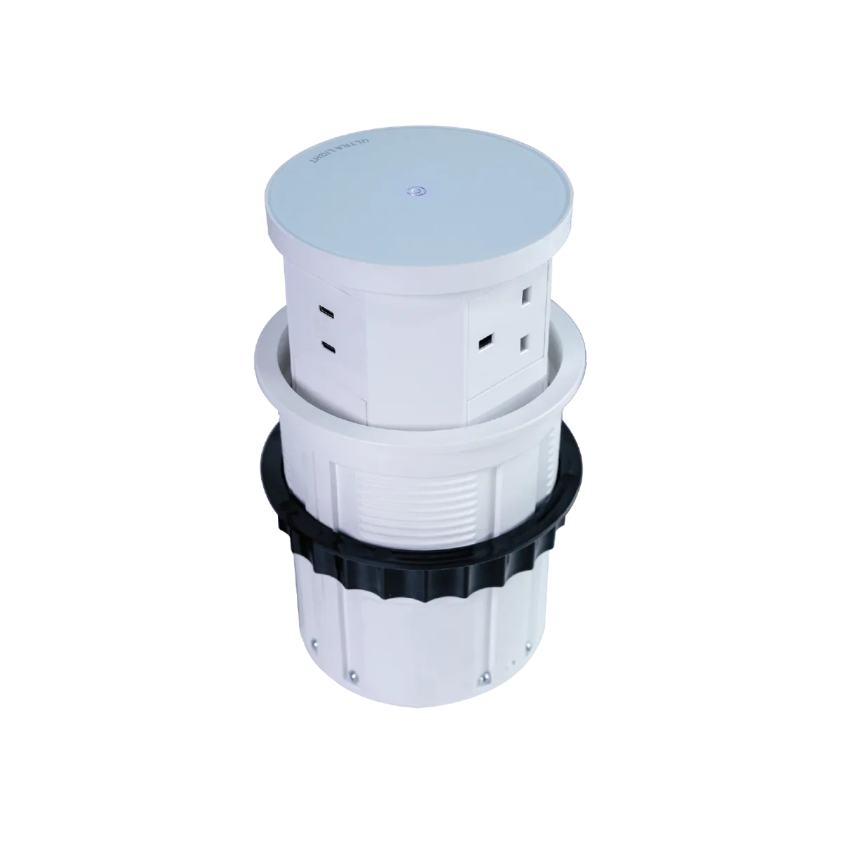 Ultra Light Motorized Desktop Socket with Wireless Charging and Sensor (SJ-01) - Image 9