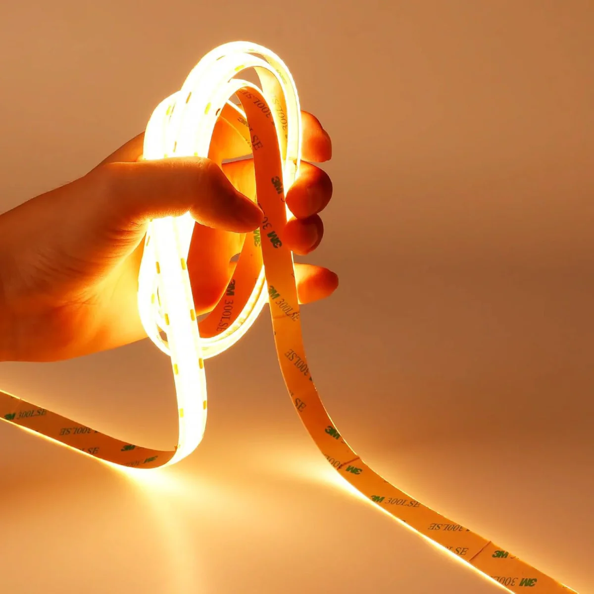 Ultra Light Double Line COB LED Strip Light 24W/m – 5M, High CRI >95 (COB-960p) - Image 10