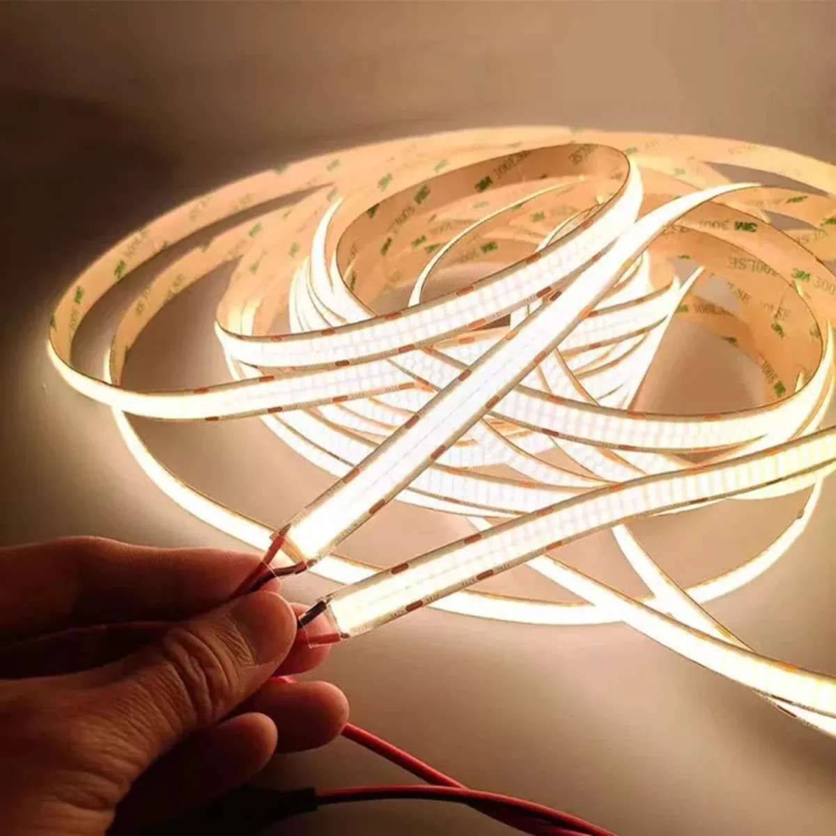 Ultra Light Double Line COB LED Strip Light 24W/m – 5M, High CRI >95 (COB-960p) - Image 8